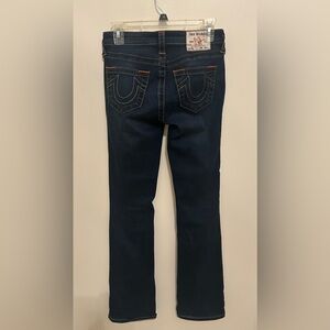 True Religion Women's Becca Mid Rise Bootcut Jeans Size 26